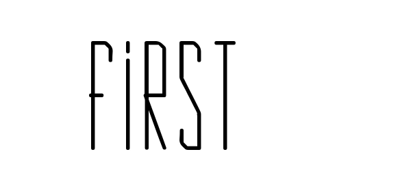 First